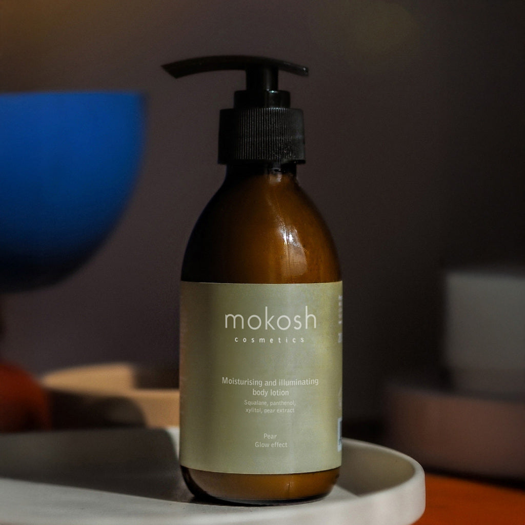 Výhodný balíček - Rozjasňující tělové mléko a mycí gel Hruška