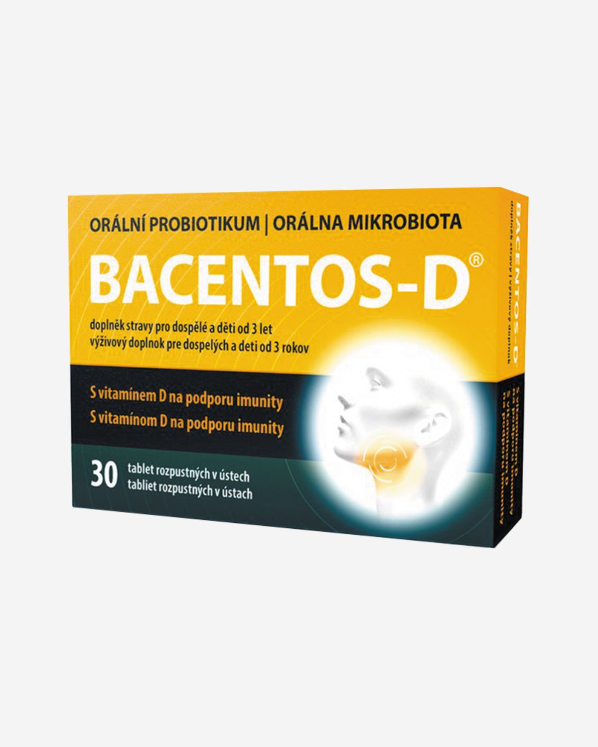 BACENTOS-D orální probiotikum 30 tablet