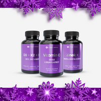 Vitamin C + D3+K2+K1 + Zinek+ 90 kapslí