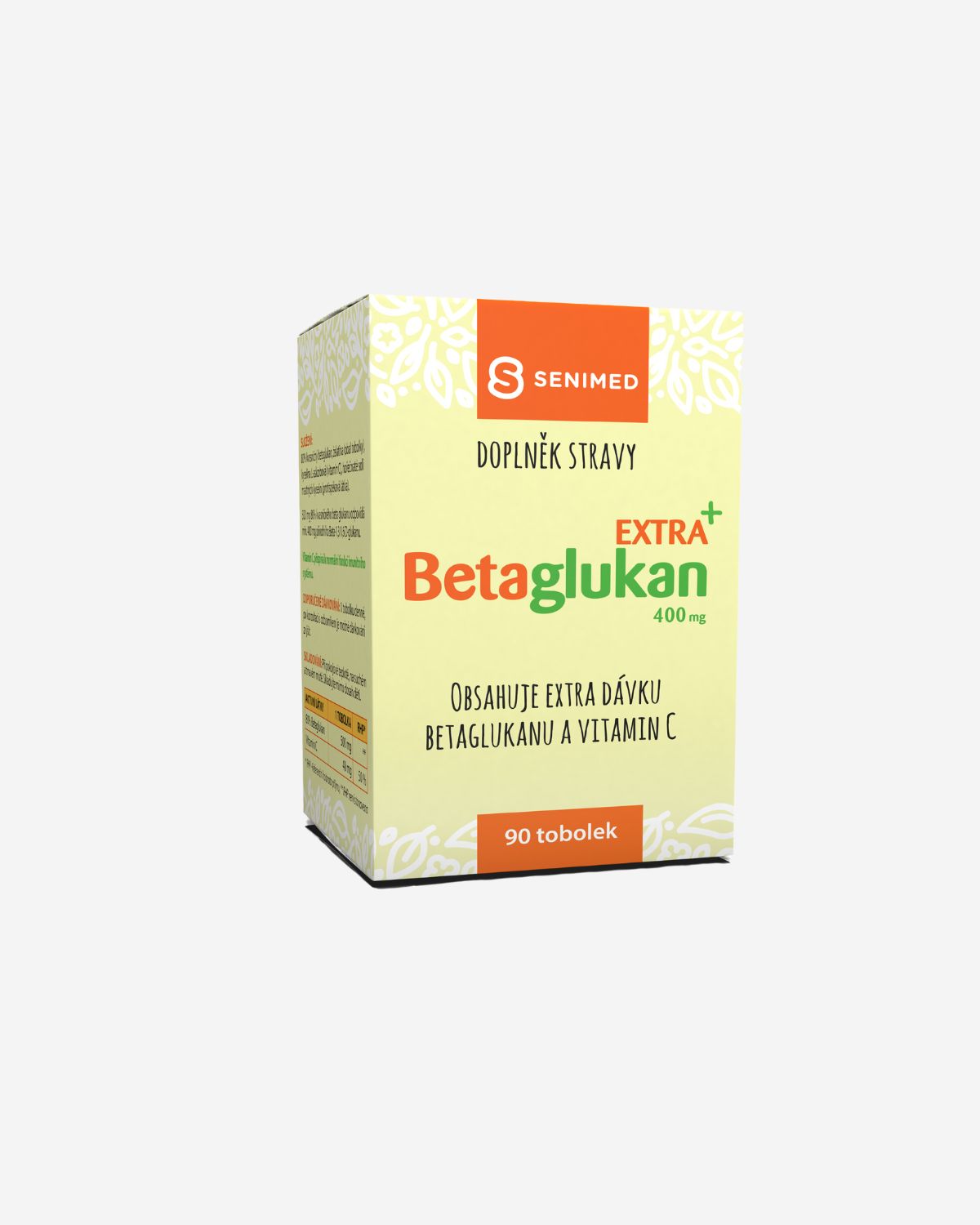 Betaglukan Extra+ 400mg 90 tobolek