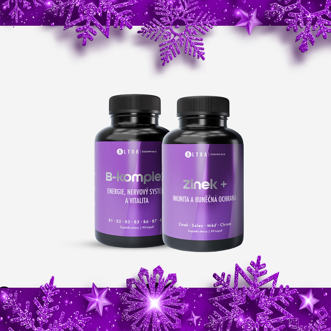 B-komplex + Zinek+ 90 kapslí