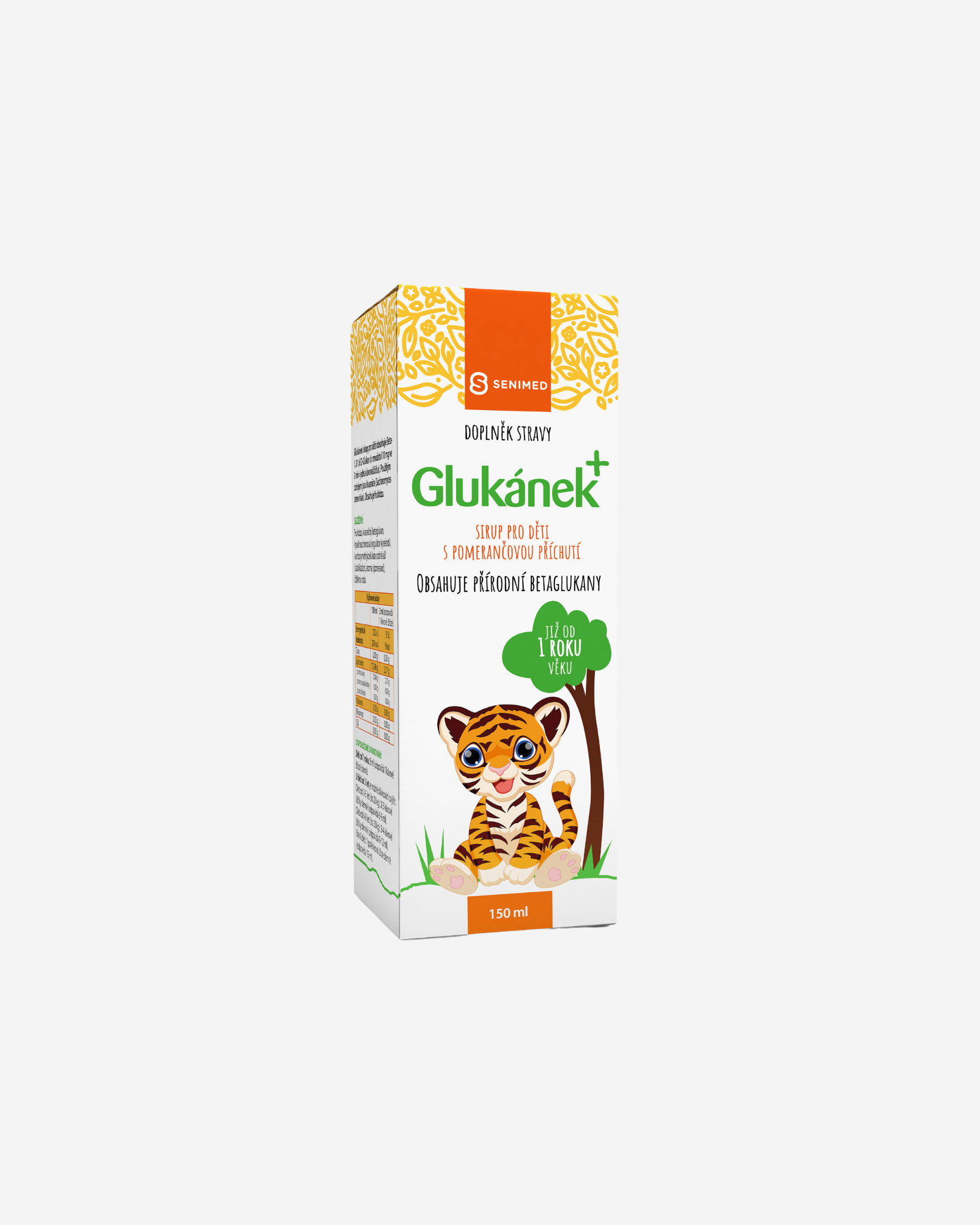 Glukánek+ sirup pro děti 150 ml