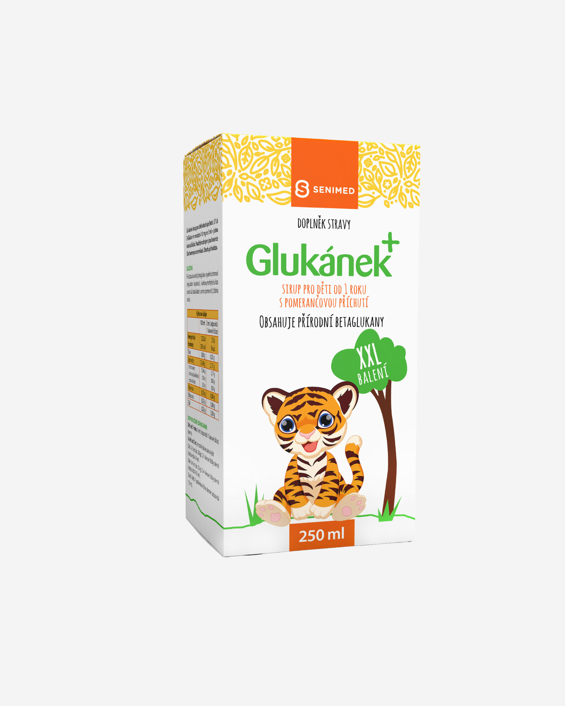 Glukánek+ sirup pro děti 250ml