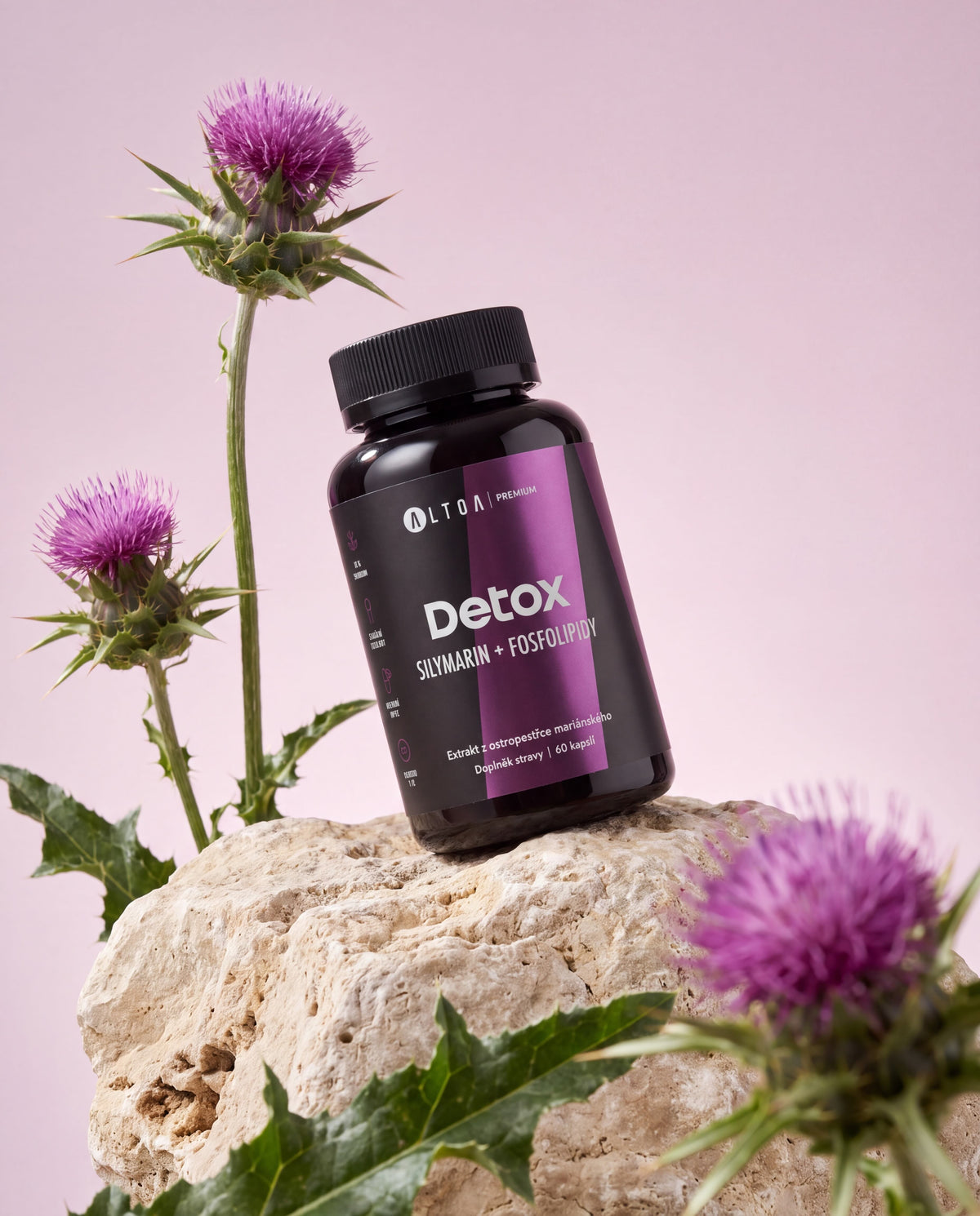 DETOX - Silymarin, fosfolipidy (60 kapslí)