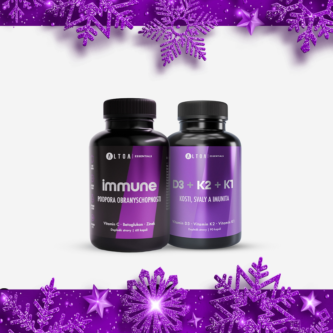 IMMUNE BOOST - IMMUNE 60 kapslí + D3+K2+K1 90 kapslí