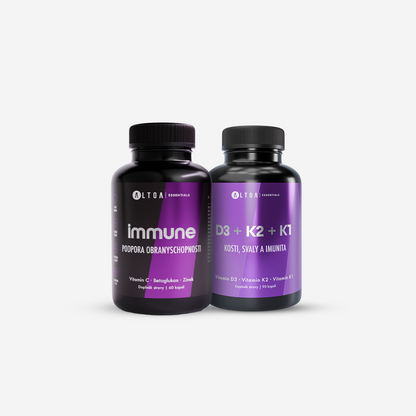 PŘEDPRODEJ: IMMUNE BOOST - IMMUNE + D3+K2+K1 90 kapslí