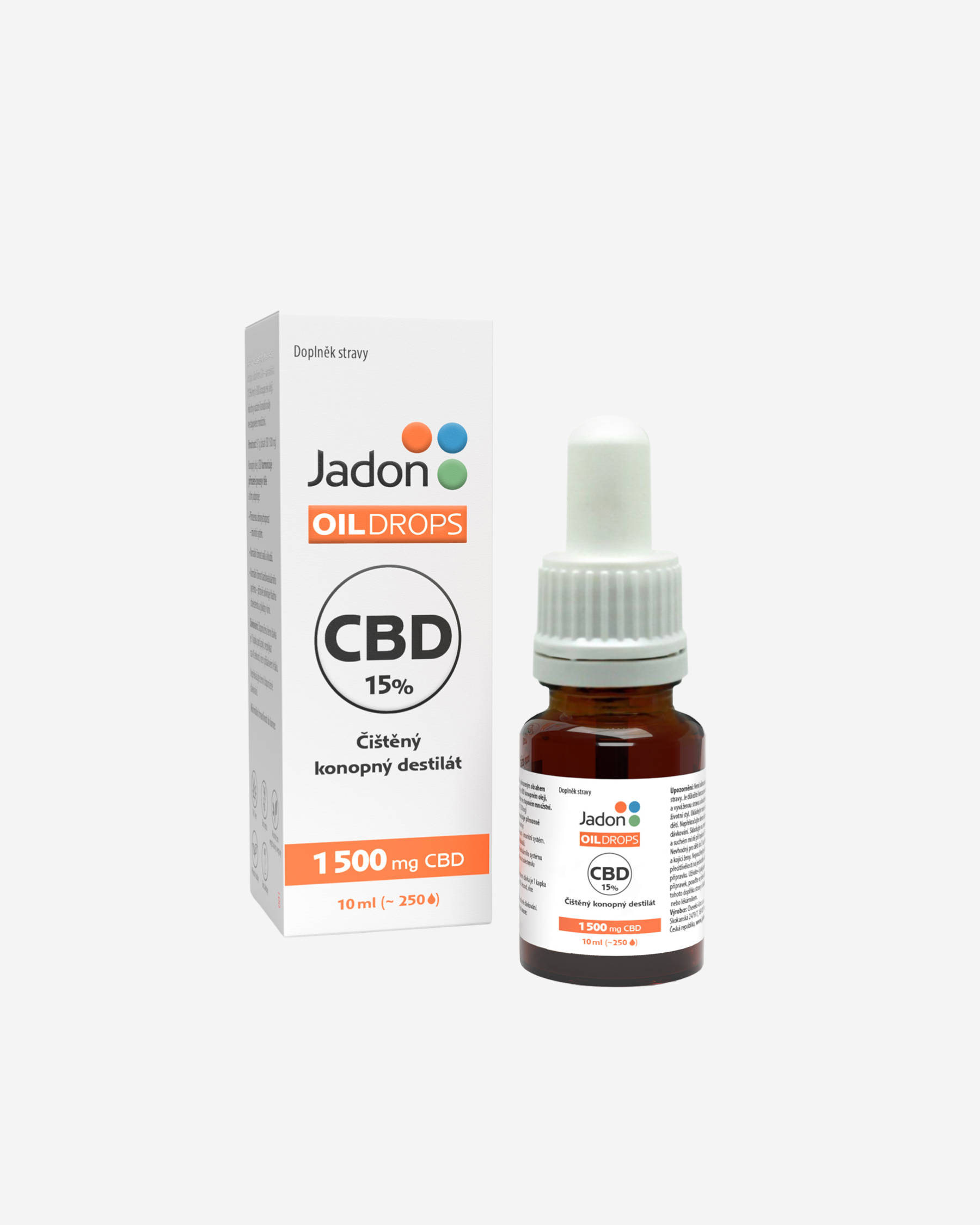 Jadon OIL DROPS CBD 15% 10ml