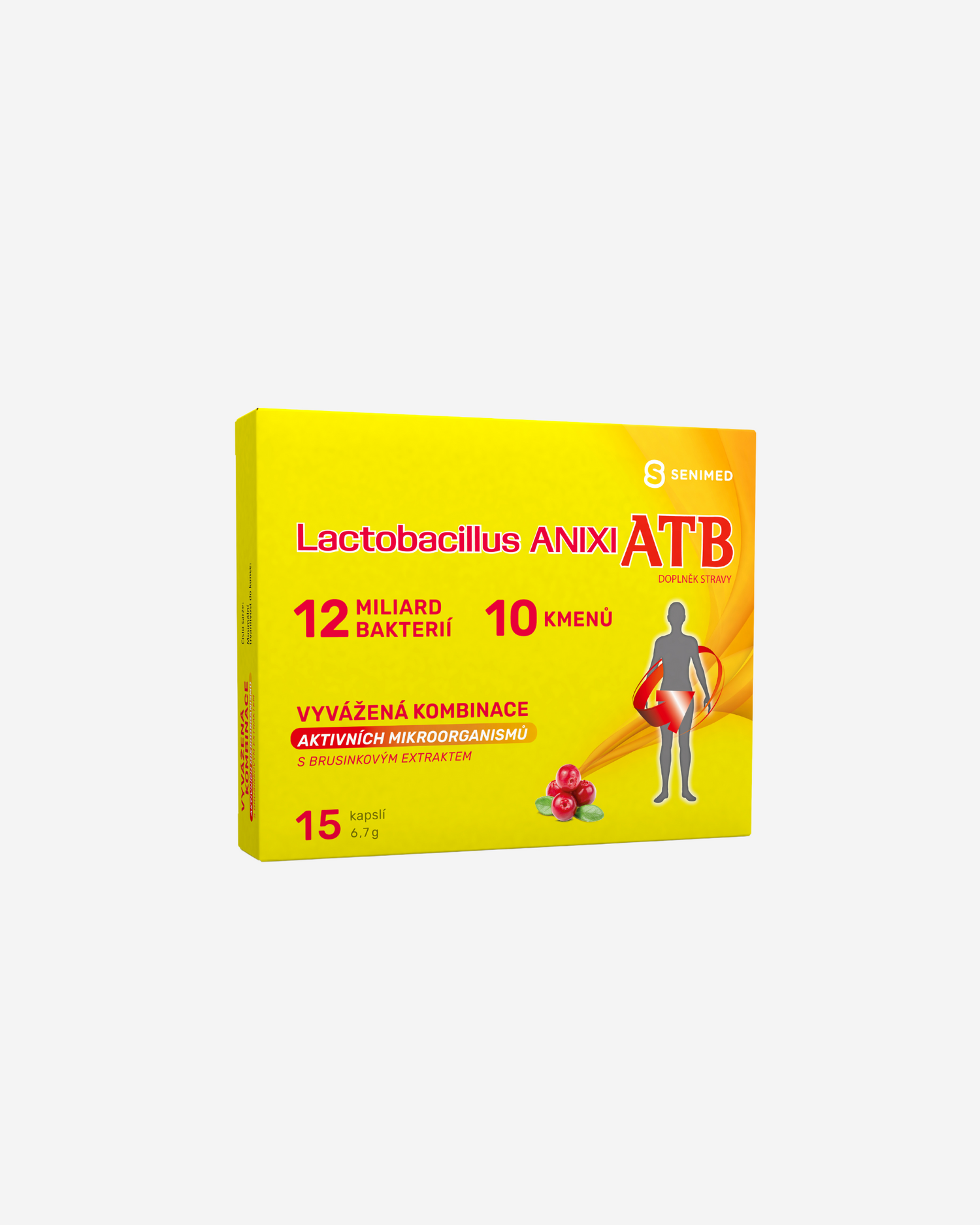 Lactobacillus ANIXI ATB 15 kapslí