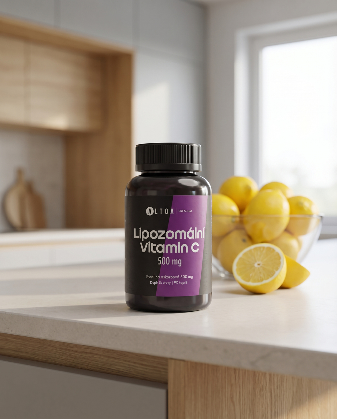 Lipozomální Vitamin C 500 mg - (90 kapslí)