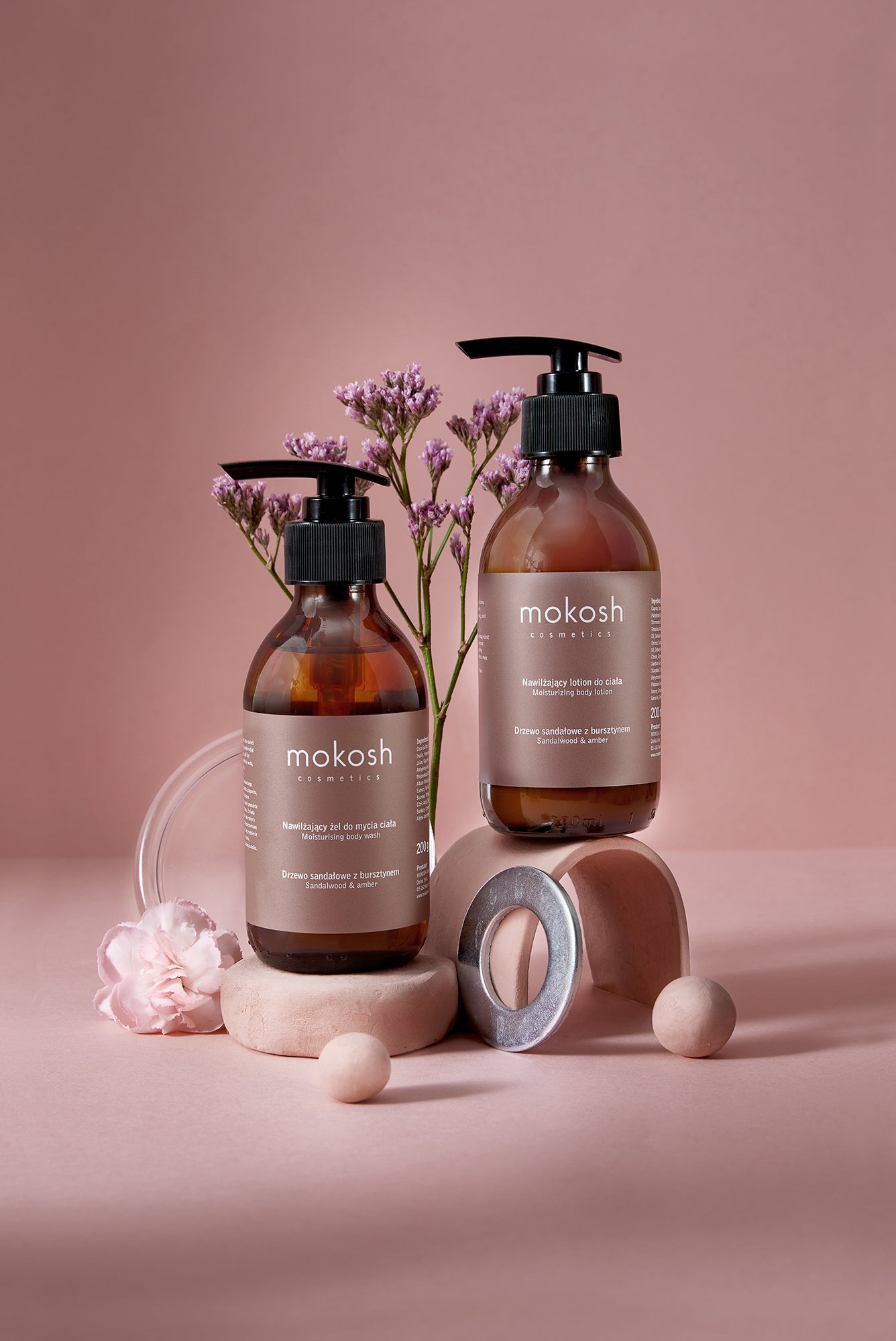 Great value package - Body lotion, washing gel and bath salt/peeling
