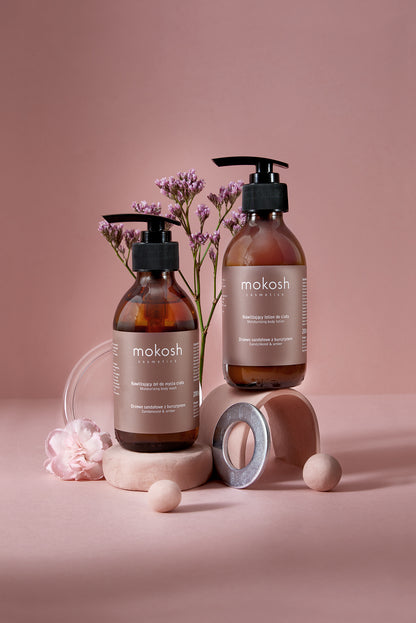 Great value package - Body lotion, washing gel and bath salt/peeling