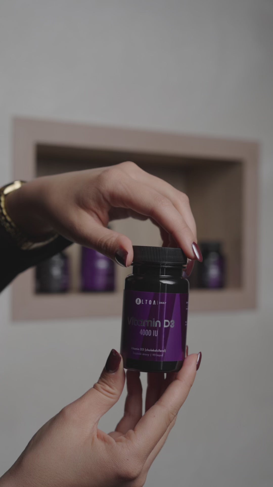 Vitamin D3 (4000 IU) - (90 kapslí)
