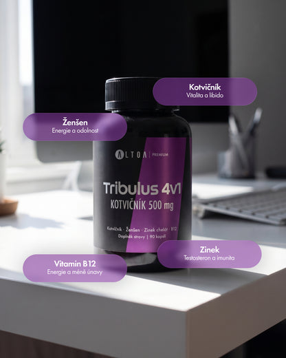 Tribulus 4V1 - (90 kapslí)
