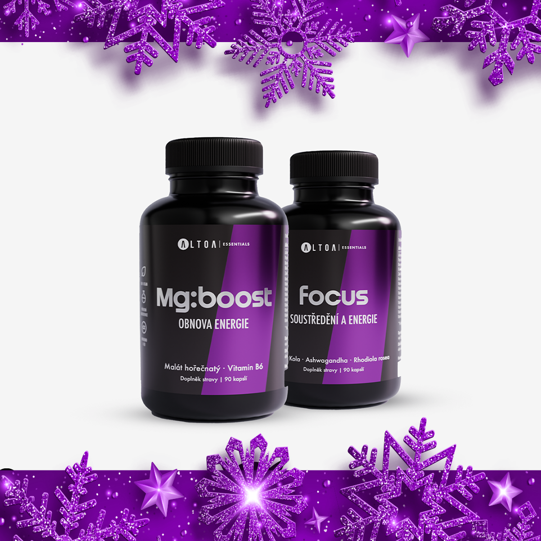 VITALBOOST - FOCUS + Mg:BOOST (2x90 kapslí)