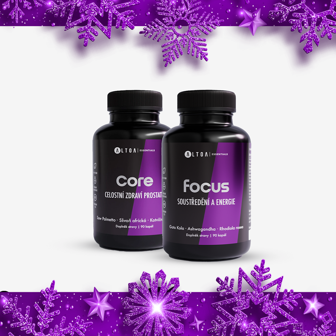 VITALMAN - CORE + FOCUS (2×90 kapslí)